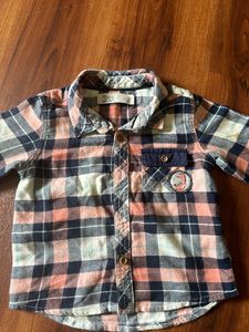 1-2 yrs boy shirt and jeans combo