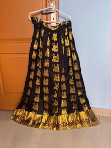 Silk Ethnic Skirt