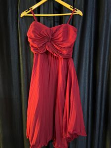 Chic Red Party Dress