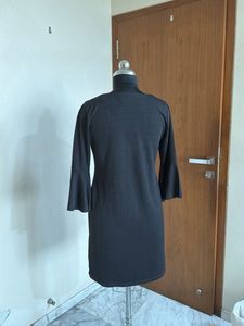 Chic Bell Sleeve Mini Dress