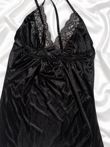 satin lace robe set