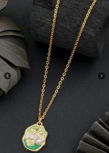 3pc Gold Tone Celestial Necklaces Set