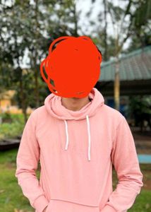 Soft Pink MAN Hoodie