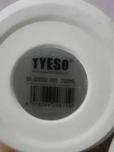 TYESO White Water Bottle