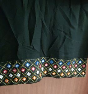 Black Kurta Pant Set
