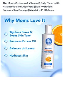 The Moms Co. Natural Vitamin C Daily/ Face Wash