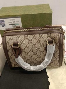 Gucci Monogram Canvas Handbag