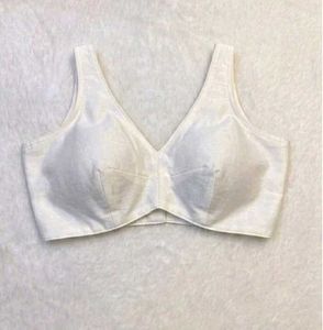 White  V-Neck Blouse