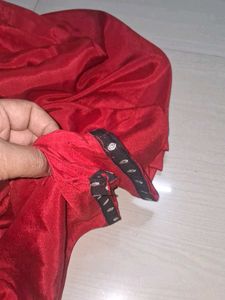 Red Palazzo Pants. of1