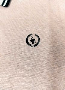 Men's Peach Polo T-Shirt