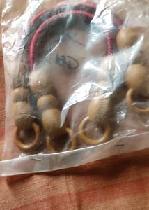 New Wooden Bag Handles [2 Pairs ]