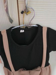 Cute Bow Detail Dress