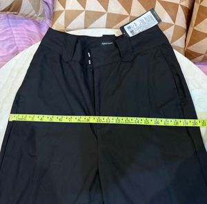 Black Wide Leg Trousers