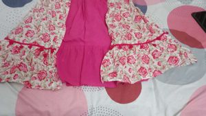 Beautiful Floral Print Kurta