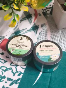 Pilgrim Squalane Glow Sleeping Mask & Eye Cream