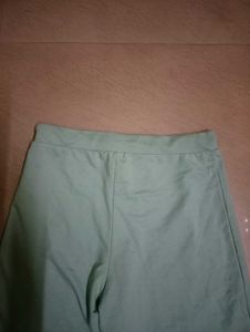 Mint Green Wide Leg Pants