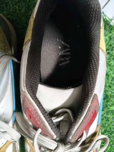 Zara multi coloured sneakers