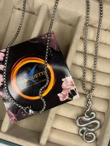 Silver Snake Chain Necklace
