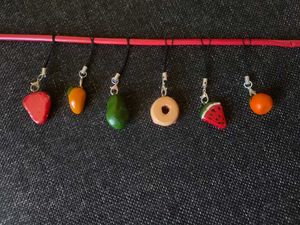 Fruity Phone Charms 🍓 🥭 🍉 🥑 🍊 🍩