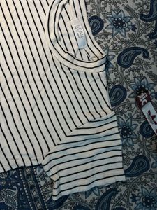 Striped Knit Top