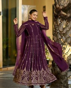 Wedding Wear Gown With Dupatta Sets Xxl