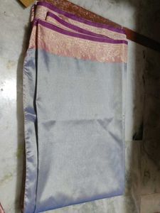Elegant Rose Gold Saree