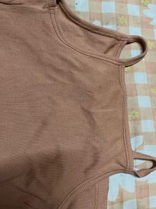 Peachy Ribbed Tank Top