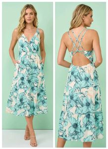 Floral Print Summer Dress