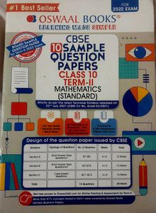 Oswaal Books CBSE Class 10 Sample Papers &amp; MCQs