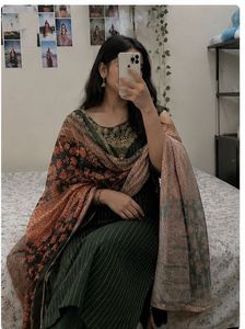 Elegant Dark Green Kurta Set