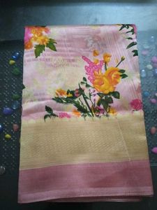 Floral Print Saree
