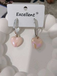 Cute Heart Dangle Earrings