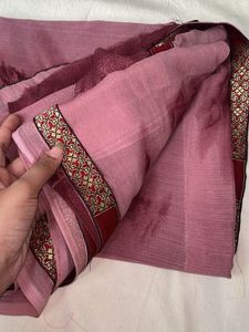 Beautiful Floral Print Saree
