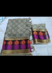 New Cotton saree