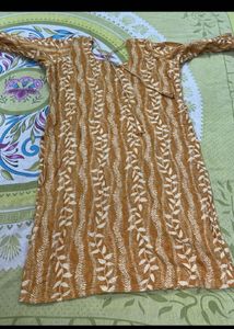 Elegant Mustard Kurta Set with Dupatta