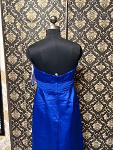 Stunning Royal Blue Strapless Dress