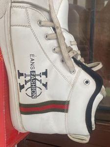White High Top Sneakers