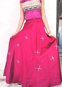 Vibrant Magenta Lehenga Choli Set