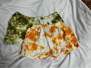 Tie-Dye Lounge Shorts Set
