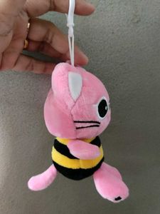 Cute Pink Cat Plush Toy