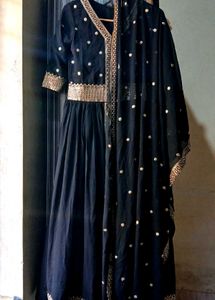 Elegant Black Kurta Set