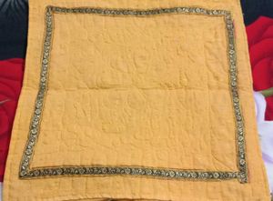 Beautiful Yellow cushion cover set 5 piece