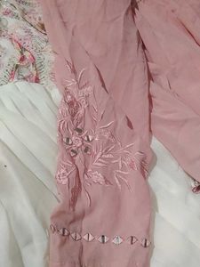 pink Aaliya Cut Beautiful