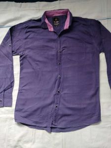 Purple Dress Men Shirt XL