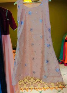 Beautiful Sequence Work Ethnic Dress