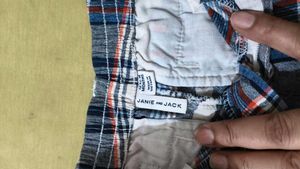 boy Plaid Casual Shorts