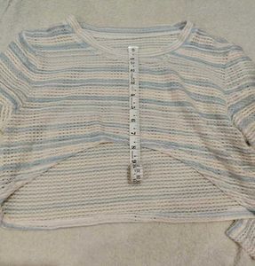 Cropped Knit Sweater