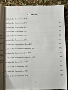 ⚖️ All India Bar Examination : Solved Papers 2023