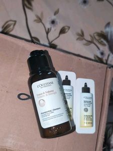 Loccitane Shampoo And Samples