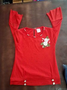 Cute Girls Dot Print Top &amp; Skirt Set